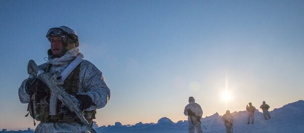 L'entraînement militaire en Arctique - Sputnik Afrique