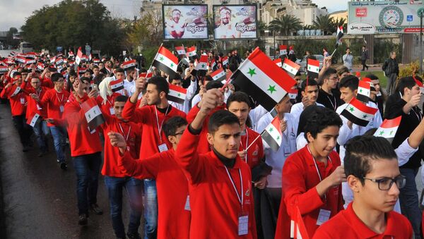 Malgré la guerre, les jeunes Syriens décrochent des médailles aux Olympiades de sciences - Sputnik Afrique