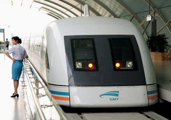 Chine, maglev train Chine, maglev train - Sputnik Afrique