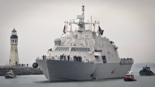 L'arrivée de l'USS Little Rock à Buffalo le 4 décembre 2017 - Sputnik Afrique