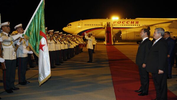 Официальный визит премьер-министра РФ Д. Медведева в Алжир - Sputnik Afrique