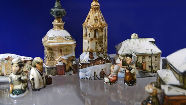 Figurines de porcelaine signées Andreï Tcherkassov - Sputnik Afrique