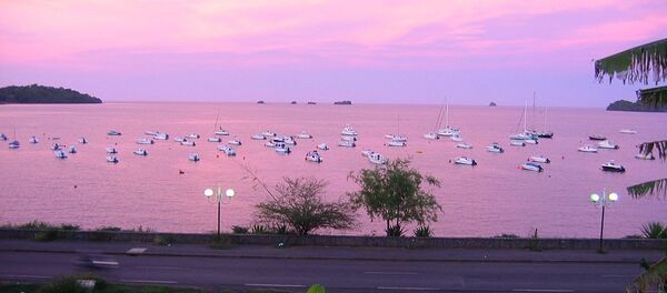 Rose sea taken in Mamoudzou - Mayotte Island - Indian Ocean (Note: the picture was taken but never modified with any software. This is a true picture, not artificial) - Sputnik Afrique