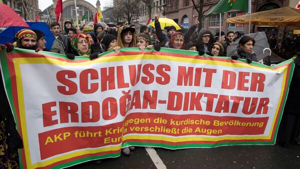 Europe: des rassemblements pro-kurdes en pleine opération turque à Afrine (images, vidéos) - Sputnik Afrique