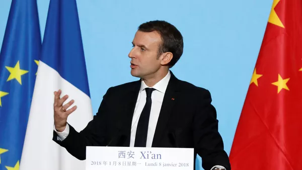 Emmanuel Macron, presidente de Francia - Sputnik Afrique