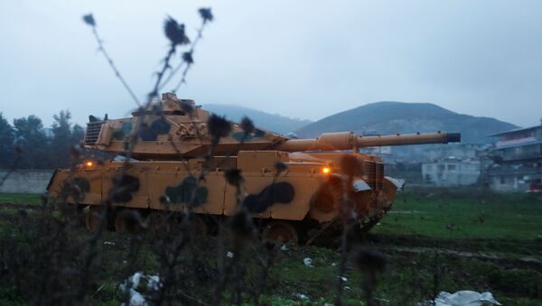 Ejército de Turquía en la frontera con Siria - Sputnik Afrique