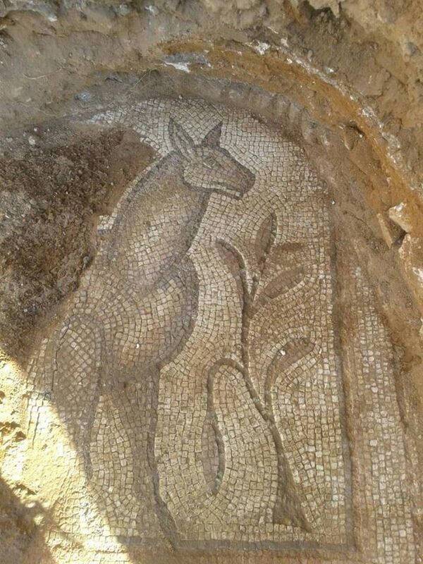 Mosaïque byzantine découverte par des sapeurs syriens - Sputnik Afrique
