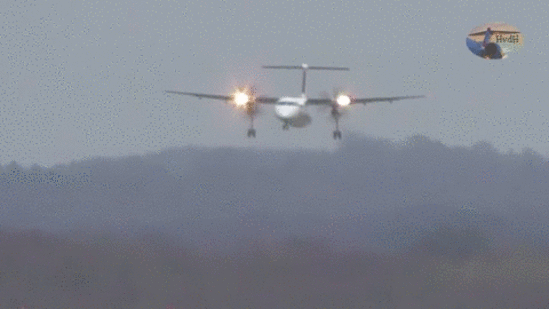 L’atterrissage in extremis d’un avion en Allemagne terrifie le Web: vidéo - Sputnik Afrique