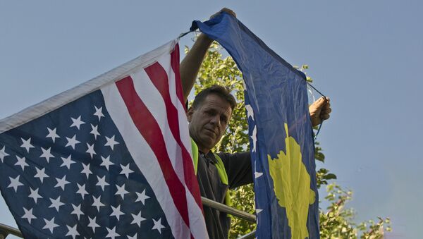 Une «révolution de couleur»… au Kosovo? - Sputnik Afrique