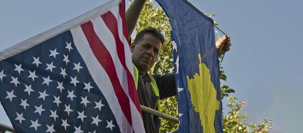 Une «révolution de couleur»… au Kosovo? - Sputnik Afrique