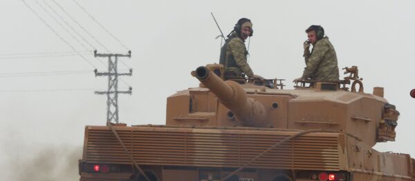 un char turc, Afrine - Sputnik Afrique