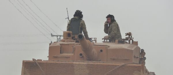 un char turc, Afrine - Sputnik Afrique