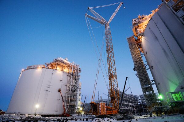 L'usine Yamal GNL L'usine Yamal GNL - Sputnik Afrique