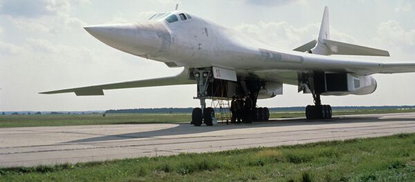 A Tupolev Tu-160 Blackjack strategic bomber - Sputnik Afrique