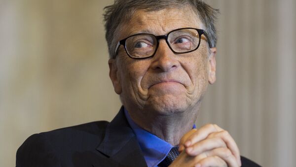 Bill Gates, co-chair of the Bill and Melinda Gates Foundation and founder of Microsoft, participates in the Financial Inclusion Forum at the Treasury Department in Washington, DC, December 1, 2015. - Sputnik Afrique