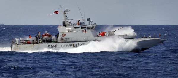 Un navire des gardes-côtes turc - Sputnik Afrique