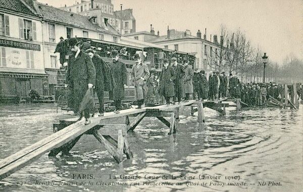La Grande Crue de la Seine (Janvier 1910) La Grande Crue de la Seine (Janvier 1910) - Sputnik Afrique