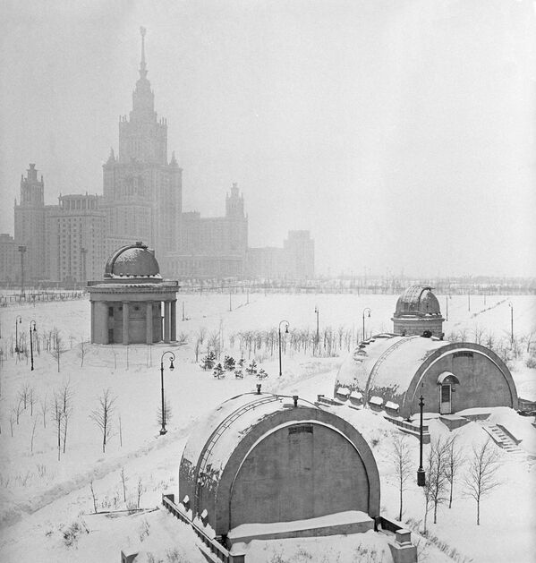 Capitale enneigée. Rétrophotos de Moscou sous un manteau de neige - Sputnik Afrique