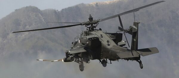 Hélicoptère US Apache Hélicoptère US Apache - Sputnik Afrique