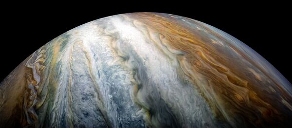 Снимок Юпитера с зонда Juno - Sputnik Afrique