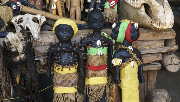 Фетиши вуду на рынке Акодессева в Того - Sputnik Afrique