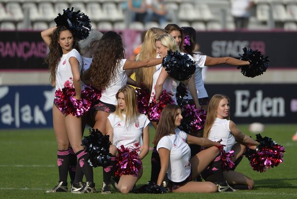 Pom-pom girls françaises - Sputnik Afrique