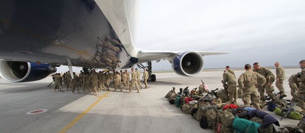 Centre de transport en transit de l'US Air Force sur la base de Manas Centre de transport en transit de l'US Air Force sur la base de Manas - Sputnik Afrique