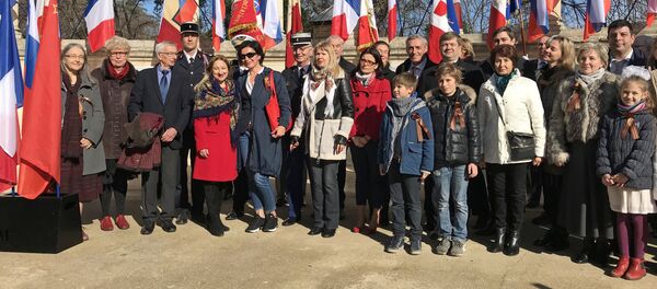 Церемония памяти в Монпелье в честь 75-летия окончания Сталинградской битвы - Sputnik Afrique