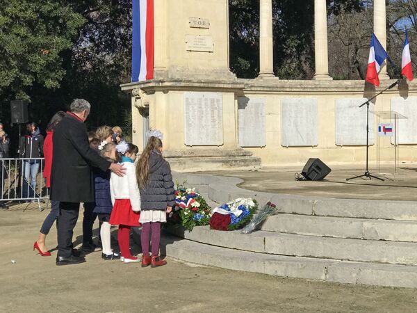 Cérémonie commémorative à Montpellier  - Sputnik Afrique