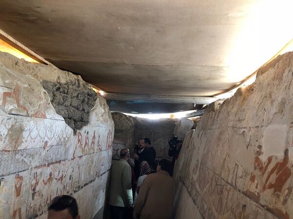 Une tombe antique mise au jour en Égypte Une tombe antique mise au jour en Égypte - Sputnik Afrique