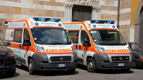 Une ambulance italienne - Sputnik Afrique