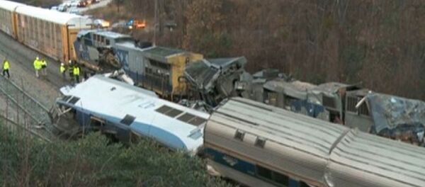Collision de trains en Caroline du Sud - Sputnik Afrique