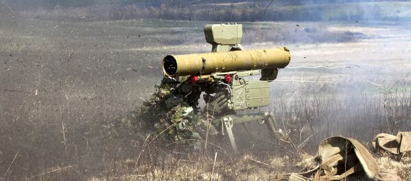 Un sistema de misiles antitanque (imagen referencial) - Sputnik Afrique