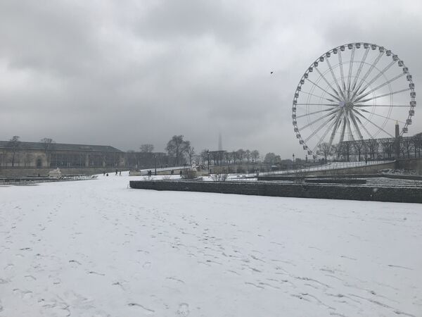 Paris sous la neige Paris sous la neige - Sputnik Afrique
