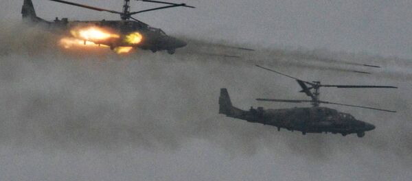 Des hélicoptères Ka-52 Alligator - Sputnik Afrique