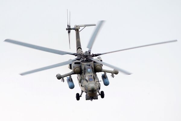 Un hélicoptère Mi-28N Un hélicoptère Mi-28N - Sputnik Afrique