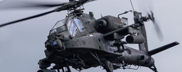 Un hélicoptère AH-64 Apache - Sputnik Afrique