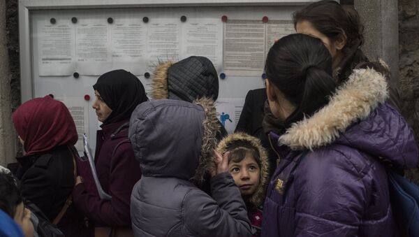 Сирийские беженцы в Стамбуле - Sputnik Afrique