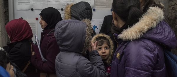 Сирийские беженцы в Стамбуле - Sputnik Afrique