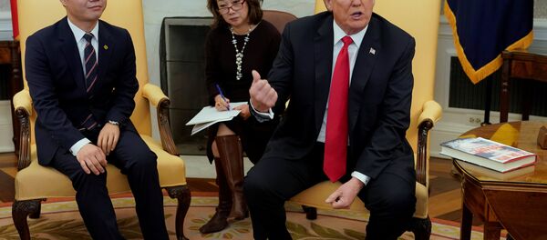 Donald Trump rencontre des transfuges nord-coréens Donald Trump rencontre des transfuges nord-coréens - Sputnik Afrique