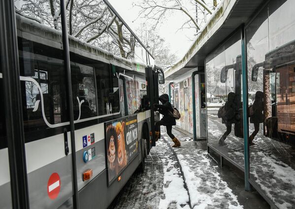 Paris blanchie par la neige après la crue - Sputnik Afrique