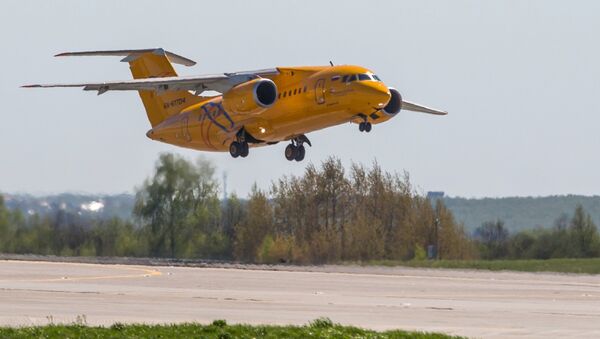 Un An-148 de Saratov Airlines - Sputnik Afrique