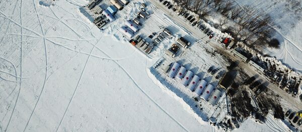 Camp des secouristes sur les lieux du crash de l'An-148 - Sputnik Afrique