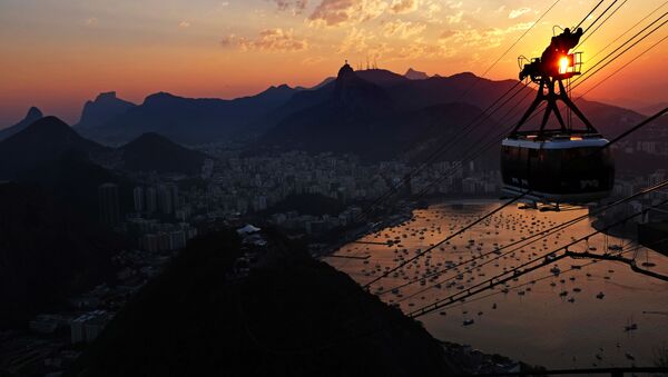 Канатная дорога в Рио-де-Жанейро, Бразилия  - Sputnik Afrique
