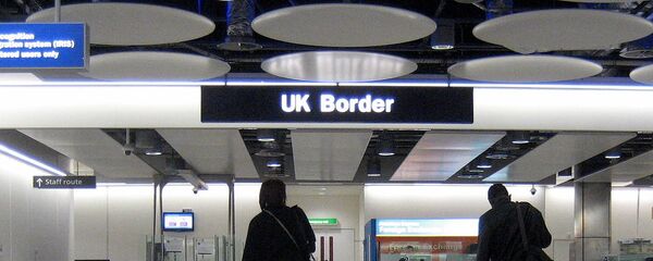 La frontière britannique à l'aéroport d'Heathrow - Sputnik Afrique