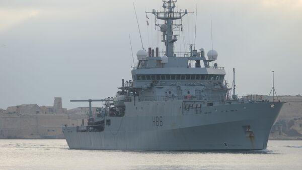 HMS Enterprise - Sputnik Afrique