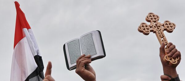 Des chrétiens coptes en Egyptes - Sputnik Afrique