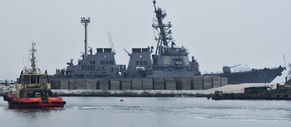 Le destroyer américain Carney - Sputnik Afrique