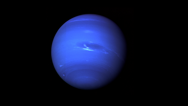 Neptune, the Eighth Planet from the Sun, Nicknamed The Windy Planet for its winds that can surpass 1,100 mph. - Sputnik Afrique