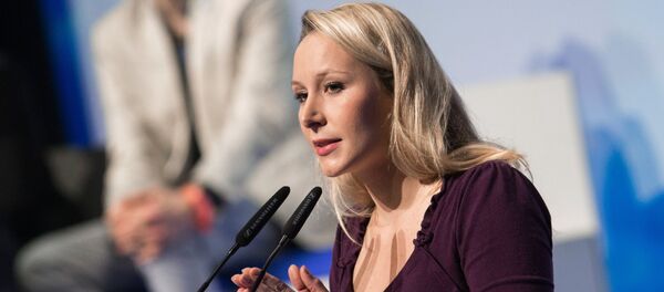 Предвыборная кампания кандидата на пост президента Франции Марин Ле Пен - Sputnik Afrique